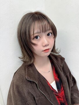 リア(Lia by KENJE) ミルクティベージュカラー♪きりっぱなしボブ♪