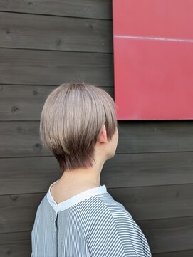 ケイズプラスカラン(HAIR AND MAKEUP K's PLUS calin) 【倉敷　沖/calin】白っぽいハイトーンカラー