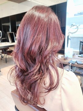 アフロート ギンザ(AFLOAT GINZA) 【Nanako。】華やかレイヤースタイルピンクカラー