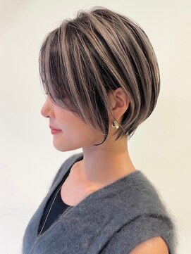 ジルブラン 土浦(JIL BLAN) ハイライトバレイヤージュダブルカラーケアブリーチ30代40代