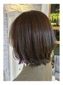ボブにレイヤーで動きをプラス!