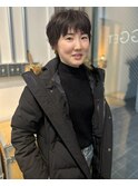 ショート×パーマ