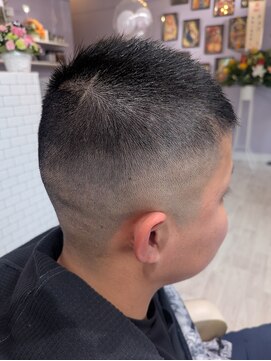 チョコ(CHOCO) シャープフェードボウズ