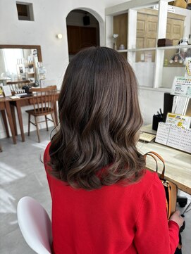 アコレ カリテ 草津店(ACCOLE qualite) ナチュラルブラウンカラー/イルミナカラー/赤み消しカラー/30代