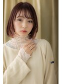 インナーカラー韓国風ウルフミディアムTb10上尾20代30代40代
