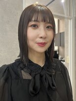 サクラ 岐阜(SAKURA)&nbsp;髪質改善カラー　似合わせカット　切りっぱなし