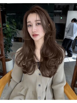 ソピ バイ インビテーション(sopi by invitation) NARUOKA/かきあげ前髪/透明感カラー/2wayバング/レイヤーカット