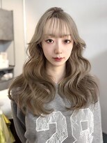 ロテ 名古屋 名駅店(Lote.)&nbsp;イメチェン/ホワイトブロンド/外ハネボブ/美髪/名古屋/名駅