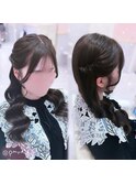 ねじりハーフツイン