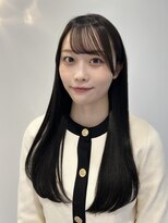 ギグスダブル 栄久屋大通店(gigs double)&nbsp;ナチュラルストレート/顔まわりレイヤー