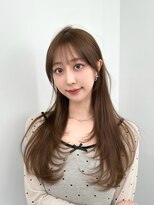 アマトウキョウ アユンチェ(AMA TOKYO×AYUNCHE)&nbsp;前髪顔まわり韓国ヘアレイヤーカットサイドバンク2wayバンク韓国