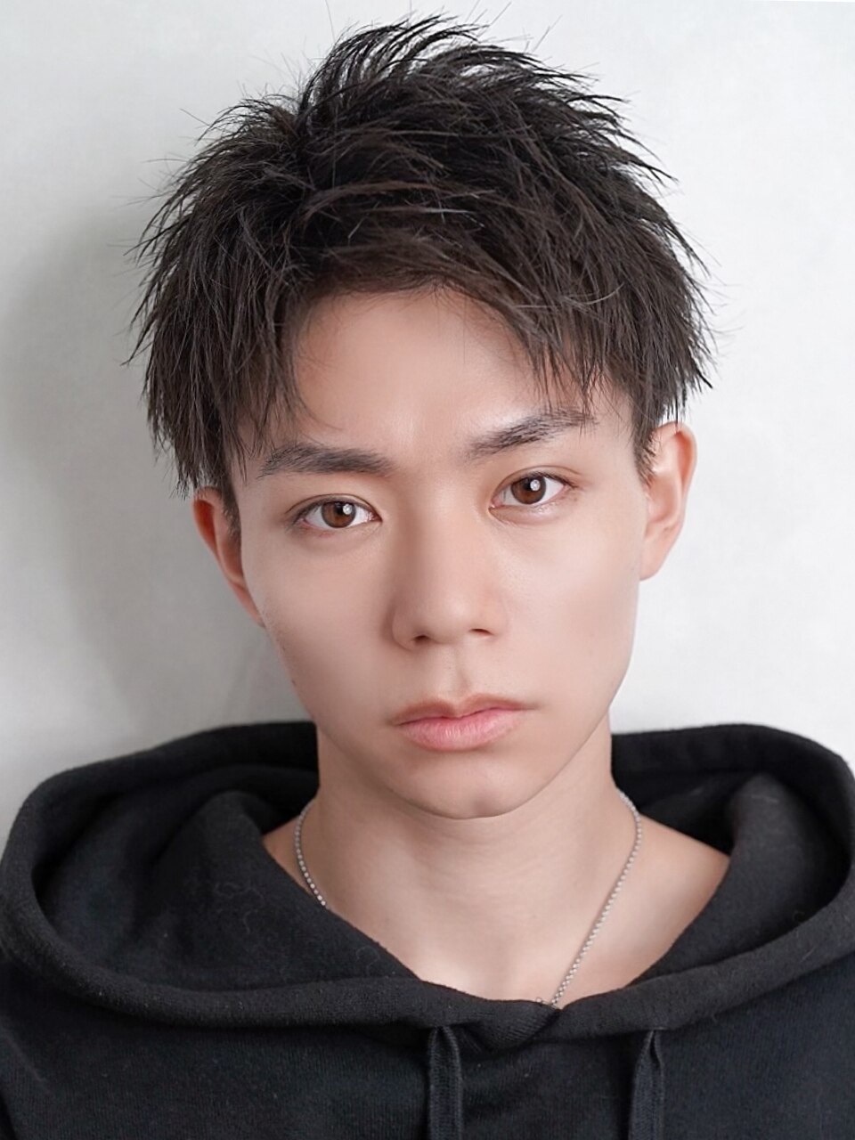 爽やかツーブロック【ナチュラルハーフアップショート】：L250152420