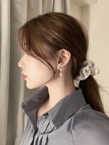 ユニ 表参道(uni)&nbsp;#58/韓国/韓国風/レイヤーカット/後れ毛/くびれヘア/前髪/表参道