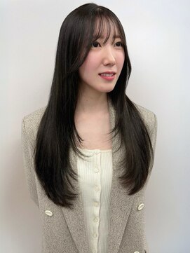 イロウ 山口どうもん店(IROW) 韓国レイヤー ステップカット 髪質改善ストレート【天神大名】