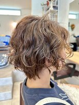 ギフト(gift)&nbsp;ショート+パーマ