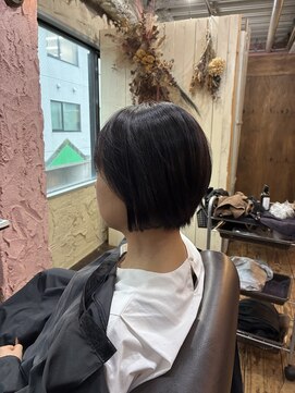 ロッソバイアルター 鎌取(ROSSO by aL-ter) 暗めカラー/グランマッシュ/デザインカラー[鎌取/増田]