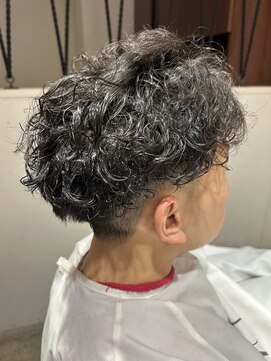 ブルー(Blue) メンズパーマ