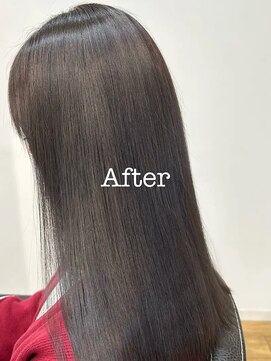 ミナモ(MINAMO) 髪質改善/アッシュブラック