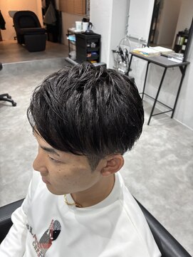 フィン(fin) メンズカット+眉カット