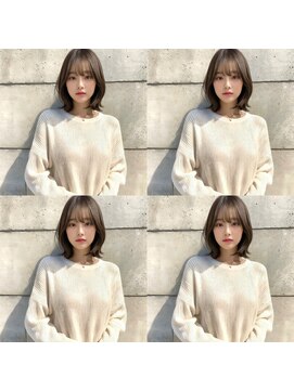 透明感レイヤーボブ