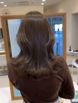 シュヴー 浦安店(CHEVEUX)&nbsp;くびれミディ　レイヤーカット　11トーン　ラベンダーベージュ