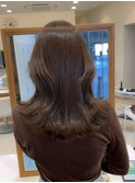 くびれミディ レイヤーカット 11トーン ラベンダーベージュ