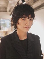 ネイビー(nvy)&nbsp;ラフを味方にする大人パーマ