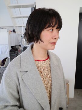 ワク(WAKU) 【WAKU】レイヤーボブ/黒髪/ショートレイヤー