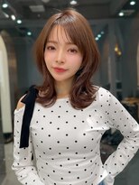 ロンドエニカ 大宮(Lond enika)&nbsp;大人ガーリー/ダークアッシュ/似合わせカット/レイヤーショート