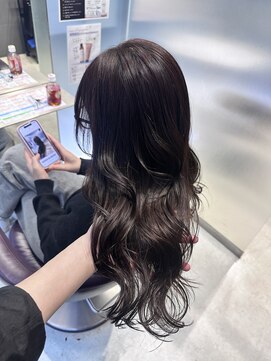 ファースト 東仙台店(first) ラベンダーブラウン・ロング・レイヤー