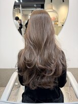 カラ フクオカ 天神(Cara FUKUOKA)&nbsp;ヘーゼルベージュ&レイヤーカット《福岡透明感カラー》