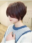 【Say.福岡】くびれショート×横顔美人×くすみピンク×艶感