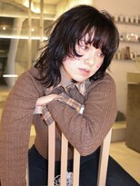 ダブ アオヤマ(DaB AOYAMA)&nbsp;ゆるっとパーマ風にカット