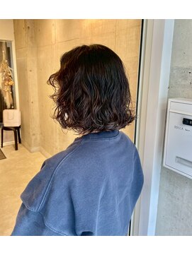 ロッカヘアエジェ(ROCCA hair eje.) グランマッシュシアー質感ボブ