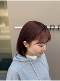 ブリーチからのカシスピンク