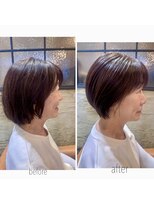 シック(CHIC) 【大人ショート】丸み×くびれで若見え美シルエットショートボブ