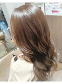 白髪染め　白髪ぼかし　艶カラー