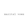 マリタルボウズ(marital vows)のお店ロゴ