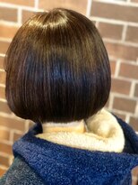 ヘアギャラリーリリカル(hair gallery Lyrical)&nbsp;大人かわいい！ストレートナチュラルボブ