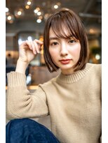 オースティン 錦糸町(AUSTIN)&nbsp;AUSTIN☆外ハネボブアッシュブラウンネオウルフツイストパーマ