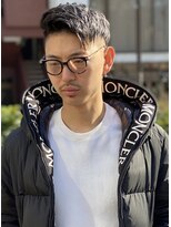 ノクターン 池袋(NOCTURNE)&nbsp;ショートレイヤーかき上げパーマトランクスヘア