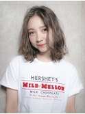 ゆるふわウェーブ　ロブスタイル