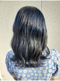 ツヤ感up ダブルカラー ブルーバイオレット