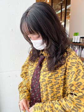 リサリサ(LISA LISA) 顔周りchange☆ロングウルフ