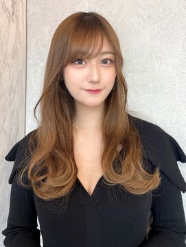 ルームバイシー 新宿(Loom. by Sea) 愛されロングヘア/マロンベージュ/ワンホンヘア