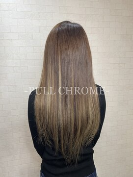 プルクローム(PULL CHROME) 【PULL EXTE】＆【カラー】カラーエクステ/カラー得意
