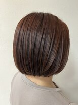 ノットヘアー(knot.hair)&nbsp;ツヤっとまとまるショートボブ☆