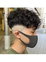 ロハスヘア アンジェ(LOHAS hair ANGIE) フェード×スペインカール