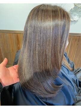 ルクス(Lux) 【hairLux石原霞】白髪ぼかし/白髪を目立たせないハイライト