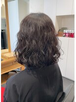 エムプラス 二子玉川(Mplus)&nbsp;大人可愛い上品ボブパーマ　30代、40代にオススメ　夏目サトル